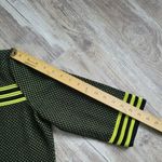 Ming Wang  Zip Front Cardigan Jacket Black Green Trim Knit 3/4 Sleeve Petite M Photo 9