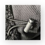 SoulCycle new  ☻ Faux Shearling Reversible Mesh Skull Pullover Hoodie ☻︎ Black S Photo 8