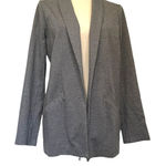 Leith Open Front Cardigan Womens Jacket Size S Gray Scandi Minimal Clean Girl Photo 0