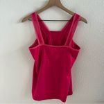 Adidas  Climalite Hot Pink Athletic Top Tank Golf Tennis Preppy Sports Large Photo 1