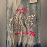 American Fighter x Affliction QUINN MUSCLE Blue Tie-Dye Women's Tank Size Small Photo 8