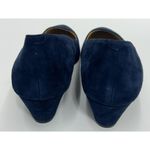Talbots NEW  Laney Asymmetrical Wedges Indigo Blue Size 9.5M Office Business Photo 5