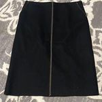 J.Crew Black Knee-Length A-Line Skirt 80%wool excellent condition Photo 0