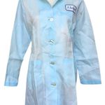 Vintage 70s Nurse Maid Uniform Costume D. Bedgood Blue Polyester Long Sleeve Photo 0
