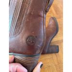 Timberland  Atlantic Heights Covered Gore Chelsea Boots in brown leather. 9 Photo 7