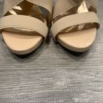 Steve Madden Strappy Denah Heels Size 7.5 Beige Nude High Heels Photo 2