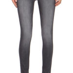 DL1961  Emma Skinny Low Rise Instasculpt Denim Jeans in Drizzle Gray Size 28 Photo 0