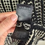 Moth Anthropologie Open Front Chunky Knit Cardigan Size XS Neutral Layering Cozy Black Photo 6