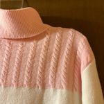 Lovers + Friends Kane Sweater Dress in Pink & Red Photo 6