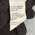 Cut Loose Dress Brown Floral Print 3/4 Sleeve Jersey Knit Office Casual Dress XS Photo 7