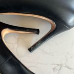 Aquatalia  Black Leather Melina Heels Pumps in Womens Size 6.5 Photo 8