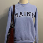 Gildan Y2K Blue Maine Graphic Sweatshirt Photo 0