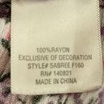 Francesca's Francesca’s Mi Ami Floral Short Sleeve Short Romper Purple Pink White Size Large Photo 13