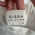 DISSH Roberts line maxi skirt white 100% linen size 4 Photo 14