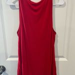 Elle  Red Tank Top Blouse Size Large Photo 4