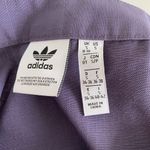 Adidas Purple Reveal Your Voice Ripstop Zip-Front Mini Skirt Size Small Photo 6