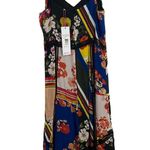 Parker  Silk Floral Scarf Dress Multicolor Size 4 New Photo 4