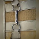 Coach Vintage Hamptons Optic Signature Stripe Gallery Carryall Shoulder Bag Photo 2