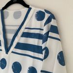 Patterned Beach Dress Cover Up V Photo 1