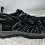 Keen  7.5 Black grey Waterproof  Hiking Flats Sandals close toe Photo 1