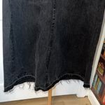 GRLFRND  The Stella Black Denim Skirt size 24 Photo 1