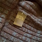 AB Studio  Cowl Neck Tunic Sweater Black Blue Size S NWT Cozy Classic Photo 8