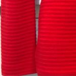 Vintage 80s 90s Red Knit Sweater Dress Size Medium Photo 3