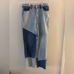 BLANK NYC Women's Two-Tone Straight Leg Jeans The Lexington Size 30 Photo 1