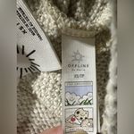 Aerie Offline by  snowday textured cream color jogger size XS Photo 8