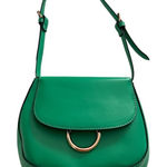 Forever 21  Green PU Solid Shoulder EUC Photo 0