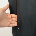 Lafayette 148 Black Cyra Lace Panel Square Neck Short Sleeve Shift Dress Medium Photo 13