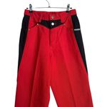 Rough Rider Vtg Circle T Red Denim Jeans Womens 11/12 Western High Rise Tapered Photo 1