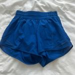 Lululemon Symphony Blue Hotty Hot Shorts 4” Photo 0