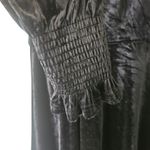 Baltic Born  Tina Velvet Short Dress Black XL New‎ with Tag Long Sleeve Photo 4