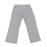 Hurley Venice Wide Leg Striped Pants Women’s L Nautical Preppy Coastal Beach Photo 2