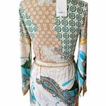 NWT ~ GRIFFLIN Paris Boho Blouse Shirt Bohemian Print Dress ~ Women's Size SMALL Photo 1