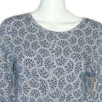 Hatley Women’s Martine Dress Blue White Scallop Print A Photo 4