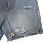 Chelsea and Violet Womens 27 Distressed Button Fly Jean Shorts Photo 4