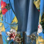 Privy  Smocked High Low Off shoulder Floral Dress Photo 2