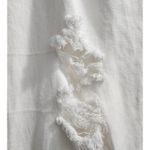 Almost Famous  Women's White‎ Distressed Ripped Denim Jeans Slim Fit Size 11 Photo 2