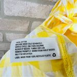 Lisa Marie Fernandez x Target NWT Yellow Gingham Midi Shirt Dress Size 1X Photo 10