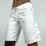 O'Neill Vintage Y2K O’Neill Women’s Long Boardshorts in White | Size S Photo 9