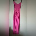 Meshki New  Pink Backless Maxi Dress Photo 3