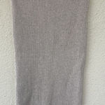 Madhappy  Taupe Ribbed Knit Midi Skirt Pull On Women’s XS Lounge Business Minimal Photo 0