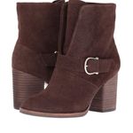 Isola  Women's Lavoy Suede Brown Textured Ankle Boots Size 8.5 NEW‎ Photo 2