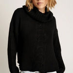 One Teaspoon Revolve Black Turtleneck Oversized Sweater(Size XS) Photo 0