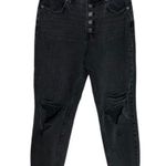 Free People We The Free Blossom Rigid Skinny High Rise Jeans Washed Black sz 27 Photo 2