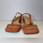 Frame  New Women’s Le Braxton Strappy Sandal‎ In Orange Sandals Size 9 Photo 8