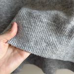 H&M  Basics Grey Turtleneck Sweater, Classic Cozy Knit, Size Small Photo 7