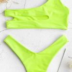 Zaful neon yellow thong bikini Photo 0